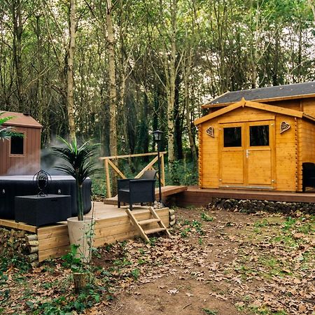 Cabane Insolite Avec Escape Game Saint-Évarzec Exteriör bild