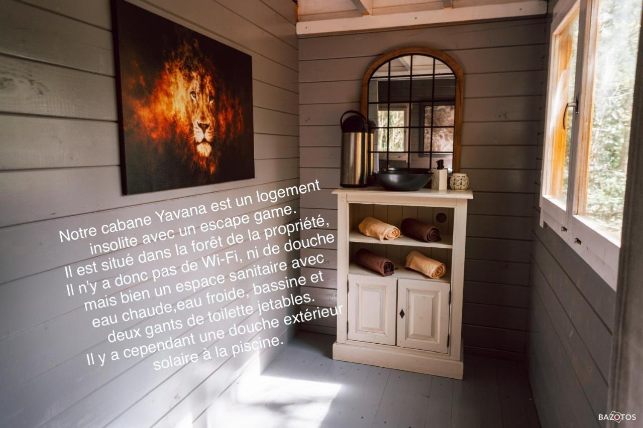 Cabane Insolite Avec Escape Game Saint-Évarzec Exteriör bild
