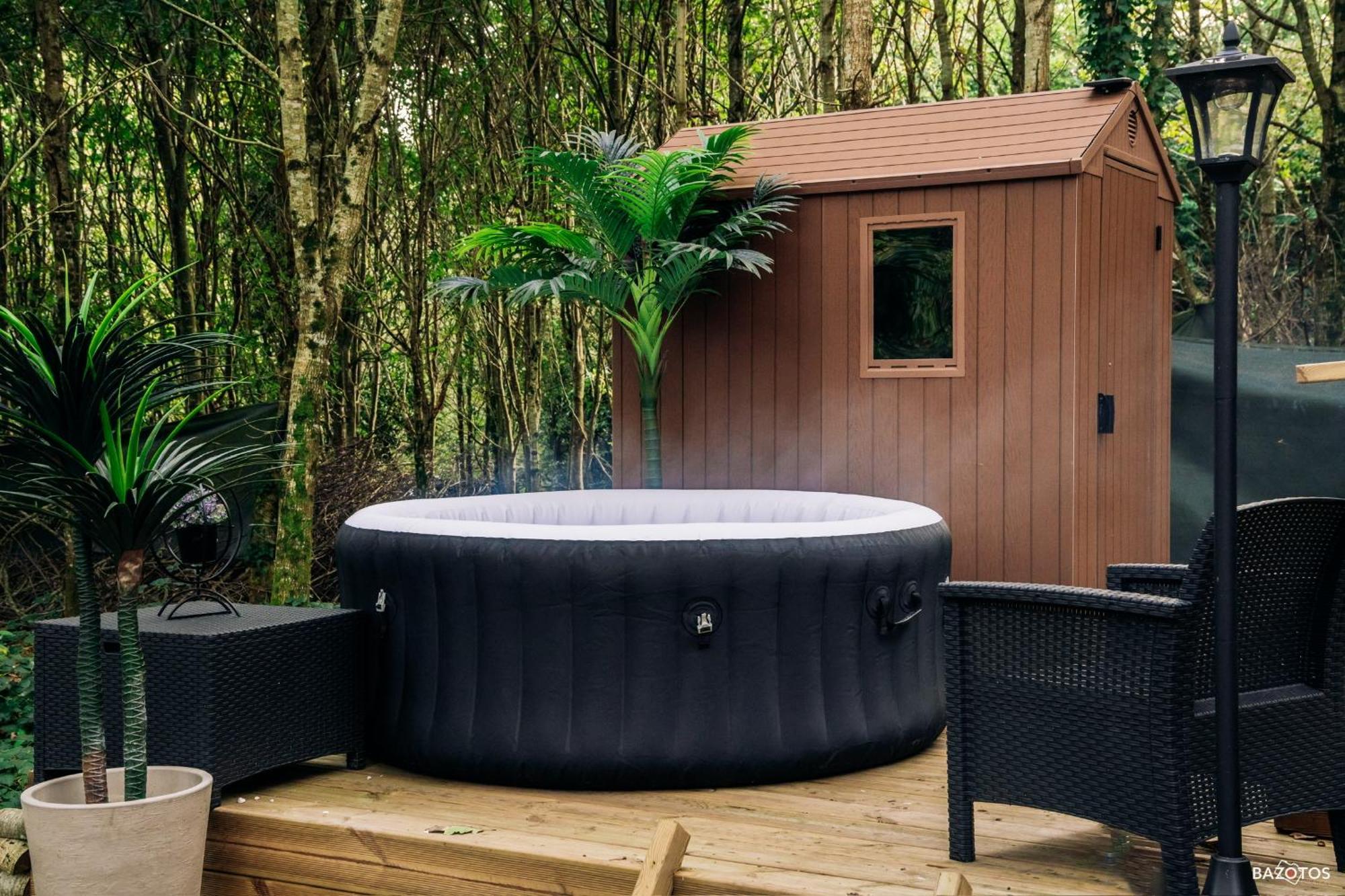 Cabane Insolite Avec Escape Game Saint-Évarzec Exteriör bild