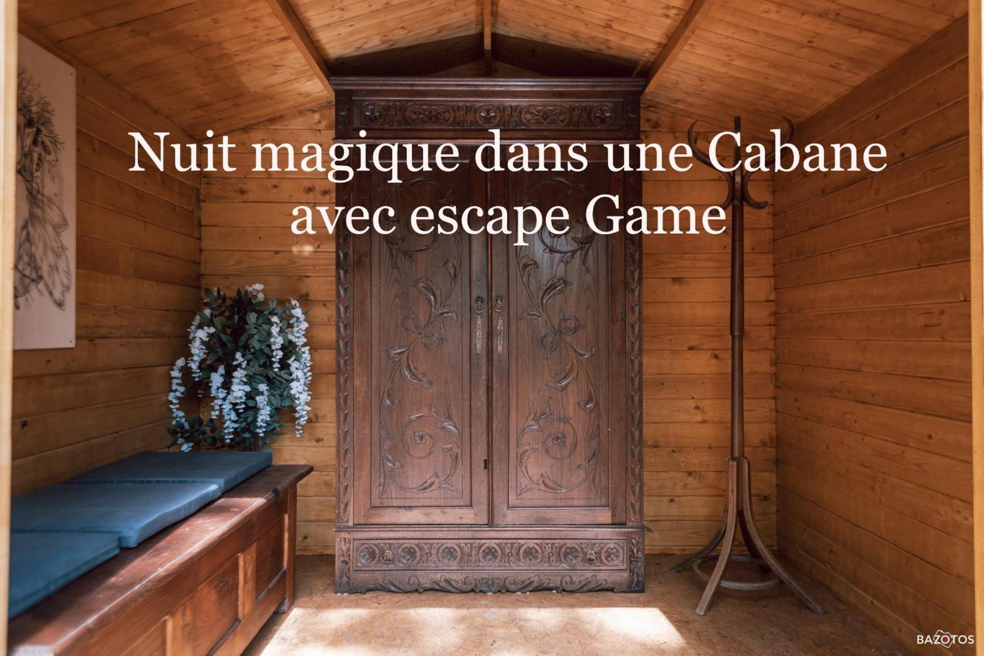 Cabane Insolite Avec Escape Game Saint-Évarzec Exteriör bild